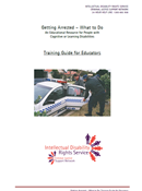 Picture of the front page of the training guide